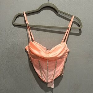 Oh Polly rhinestone corset top